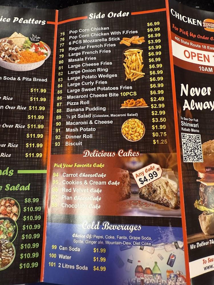 Zinger Halal Express Cheeseburger Only