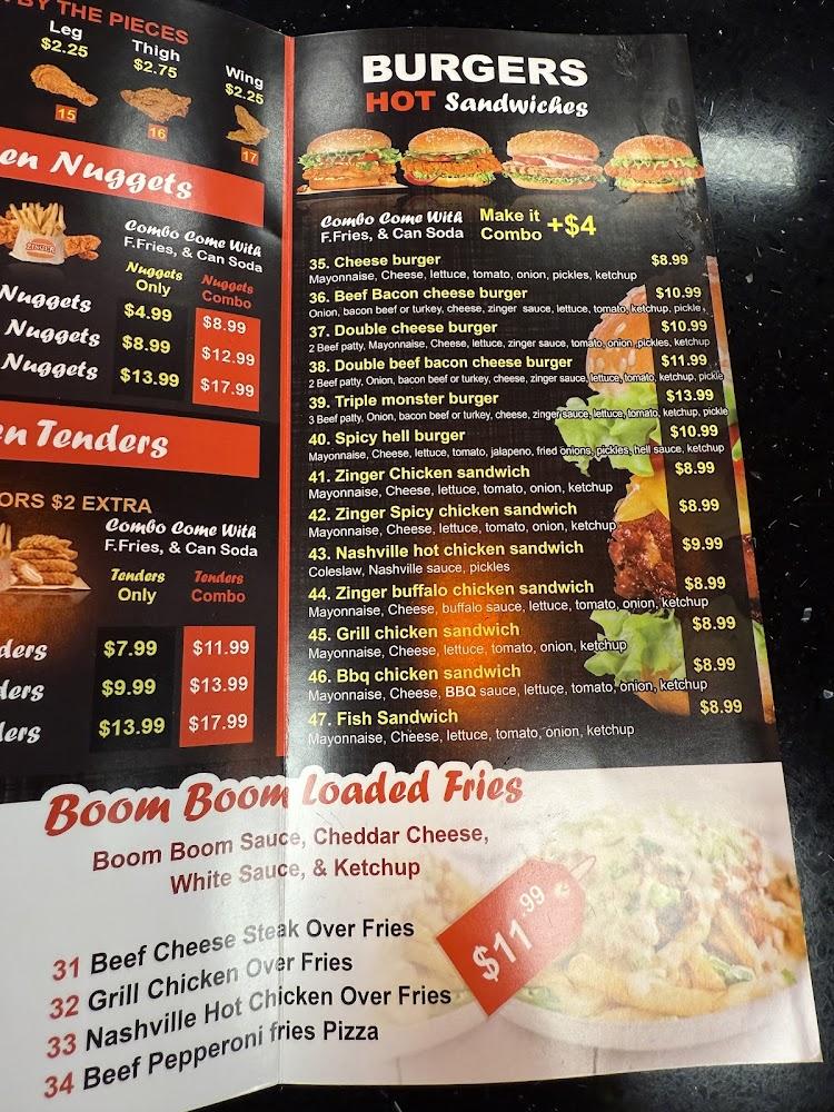 Zinger Halal Express Menu image 3